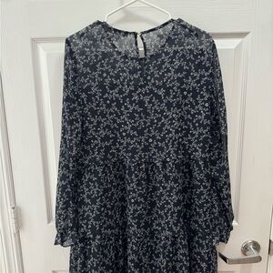 LOFT Navy Dress
